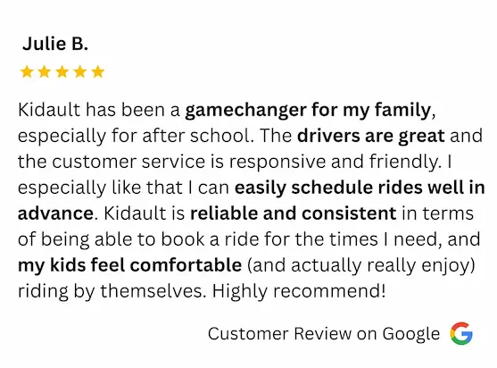 Customer review from Julie B.