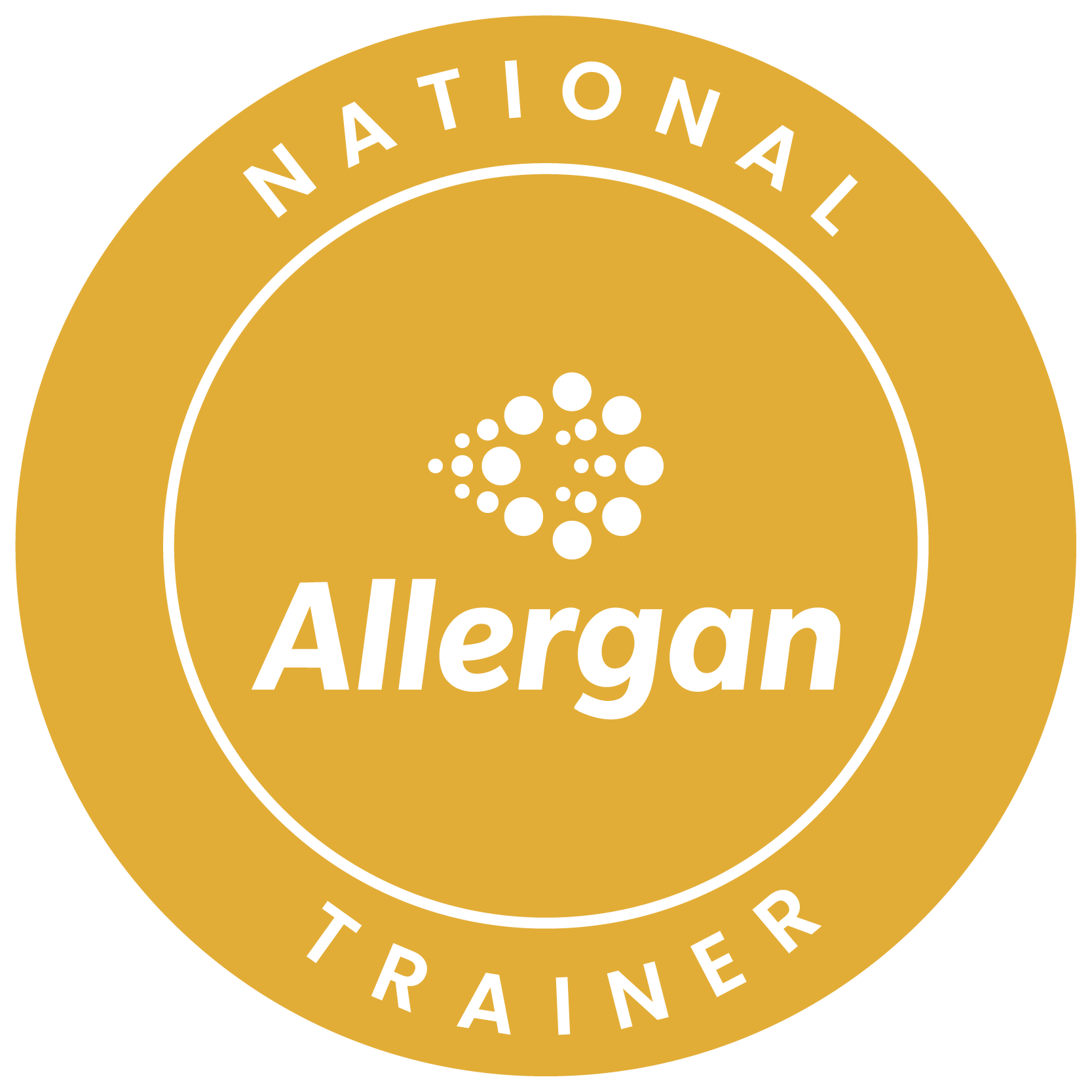 national allergan trainer logo
