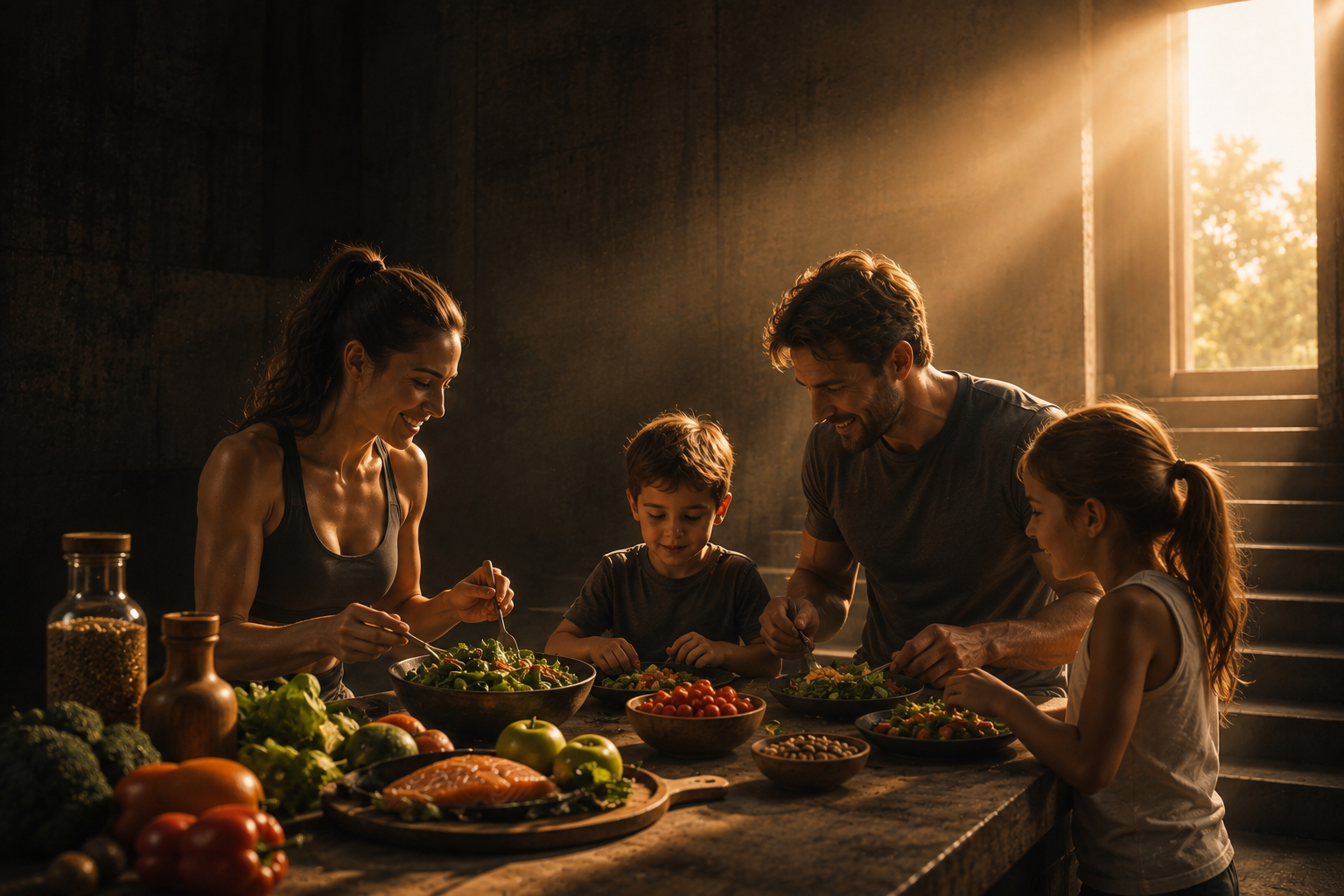 Frische gesunde Lebensmittel – Nutrition-Analyse