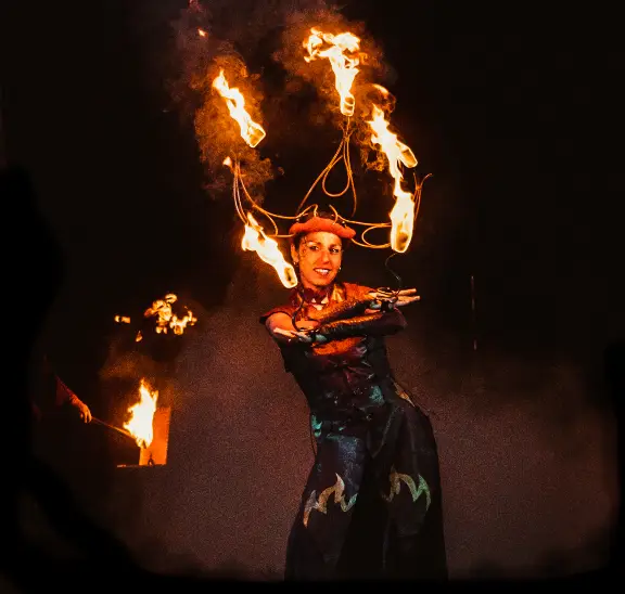 Jongleur de feu