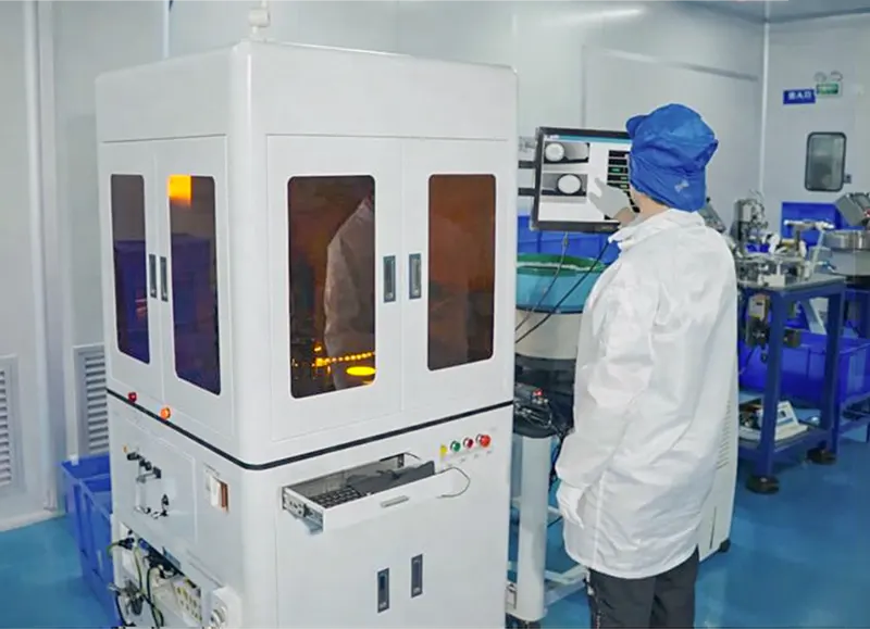 Quality inspection of foam pump mesh screens