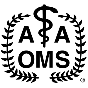 AOMS badge