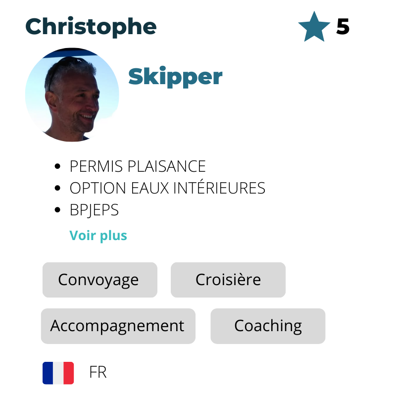 profil christophe skipper capt'n boat