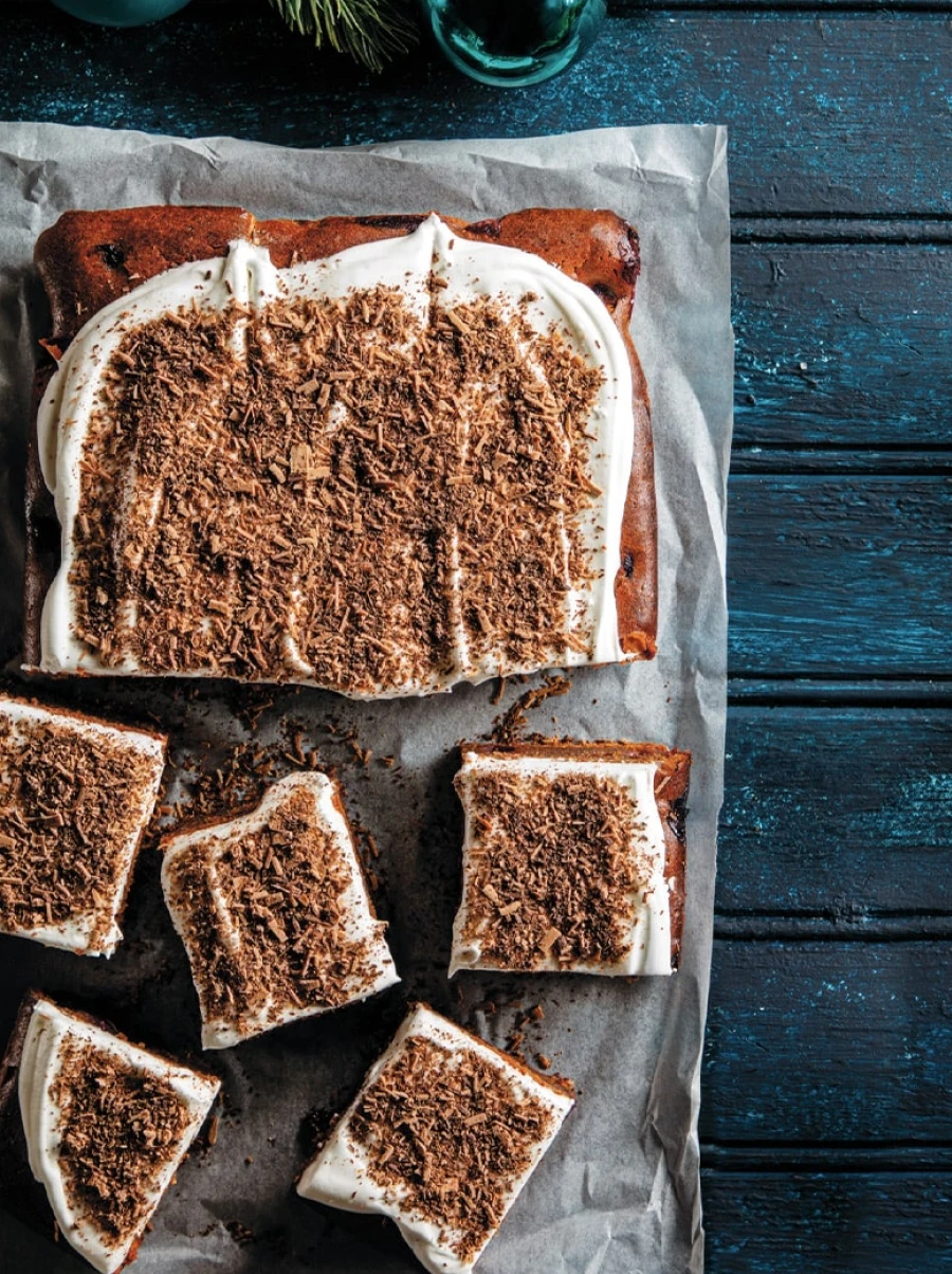 Box Ciasto czekoladowe pokrojone na kawałki