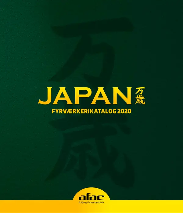 AFAC Japan Fyrværkerikatalog 2020