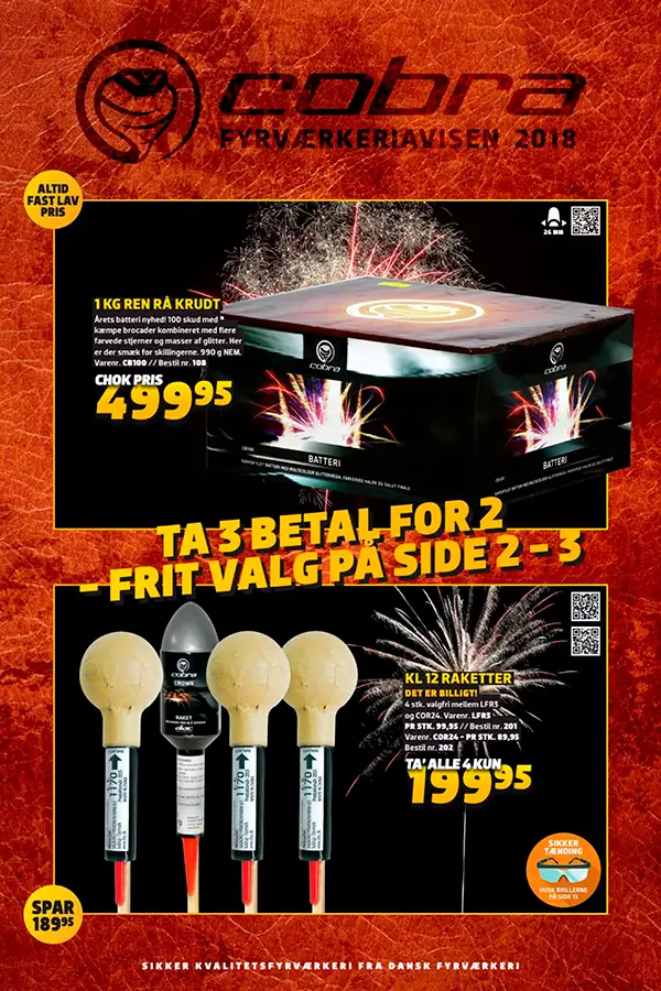 AFAC Panther Fyrværkerikatalog 2020