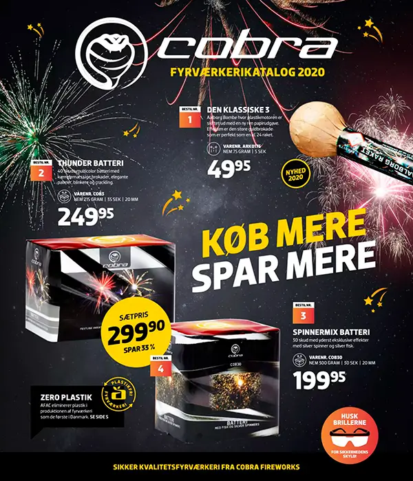 AFAC Panther Fyrværkerikatalog 2022