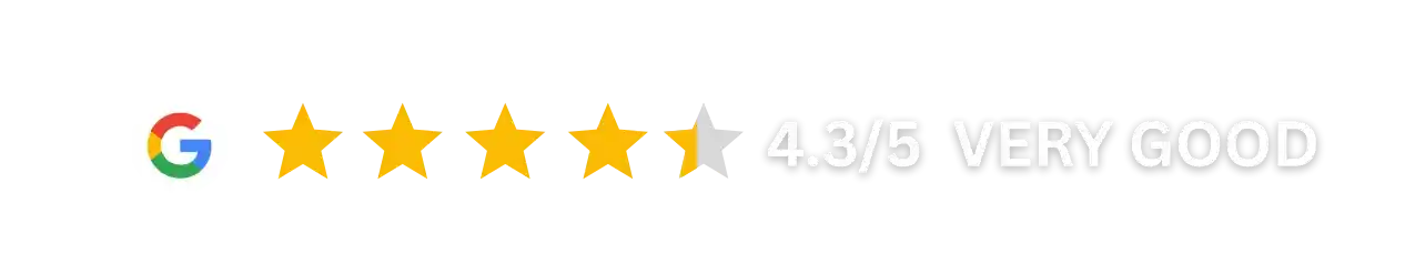 Average customer reviewing rating 4.3/5 Stars, Very Good.