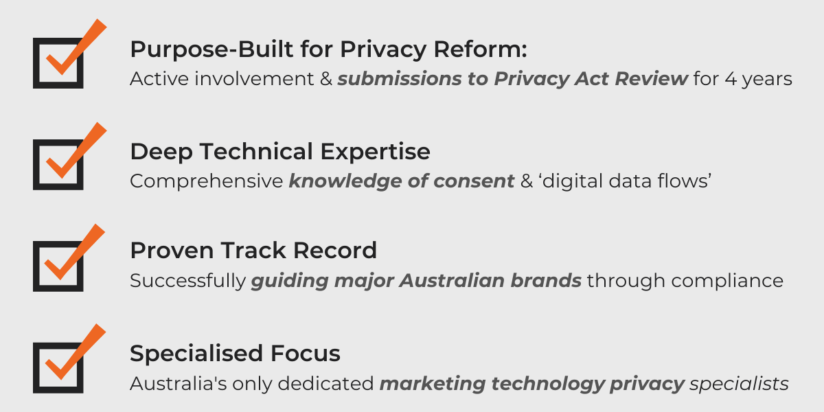 Why trust Civic Data for Australian Privacy Law advice when it comes to Marketing Technology, Cookies and Pixels