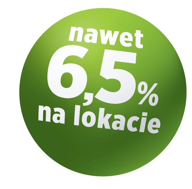 grafika nawet 6,5 procent na lokacie