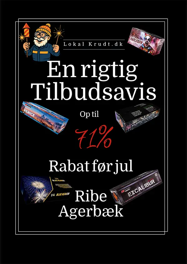 Lokal Krudt fyrv&aelig;rkerikatalog 2025 2026