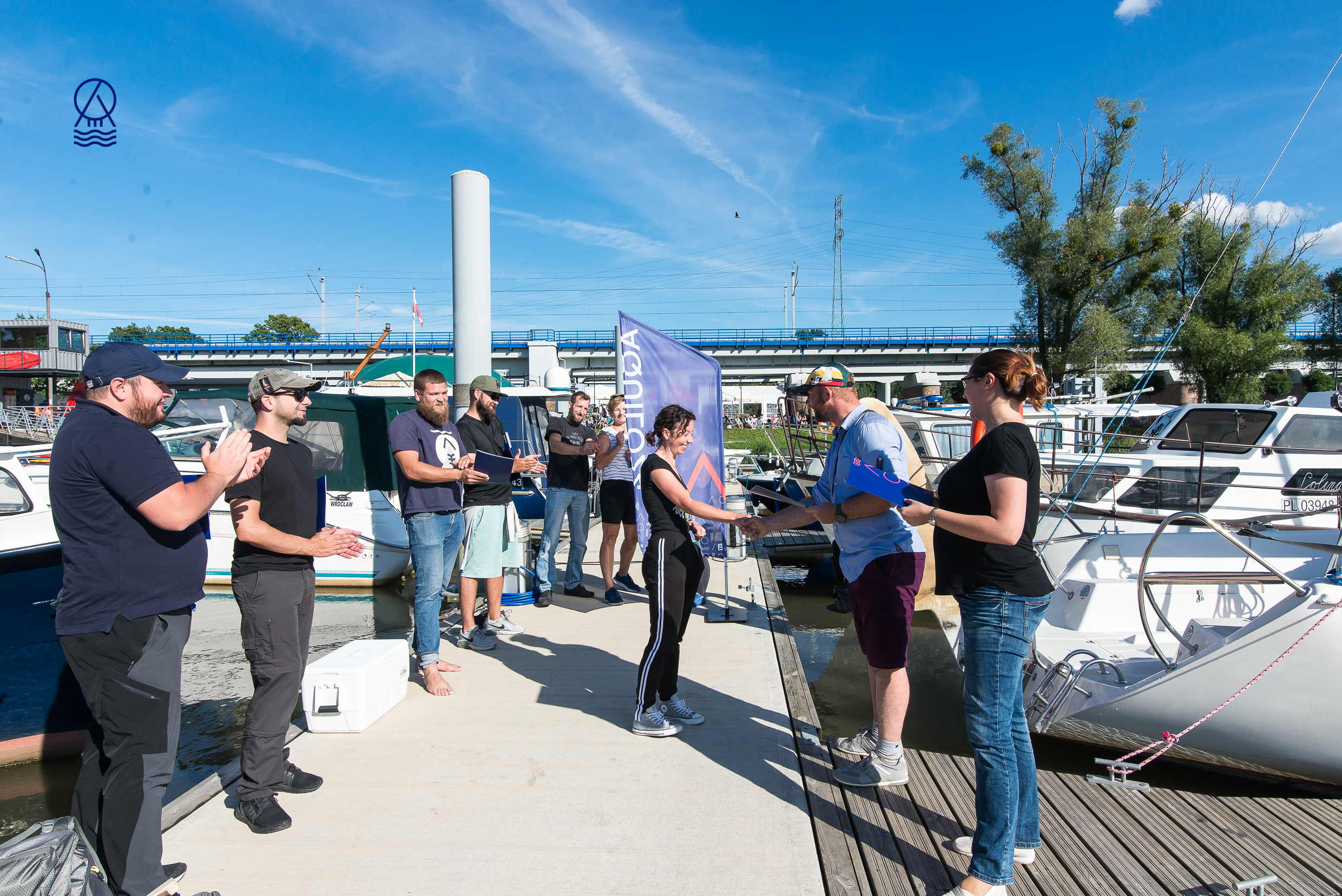Trening cumowania w kursie na sternika motorowodnego