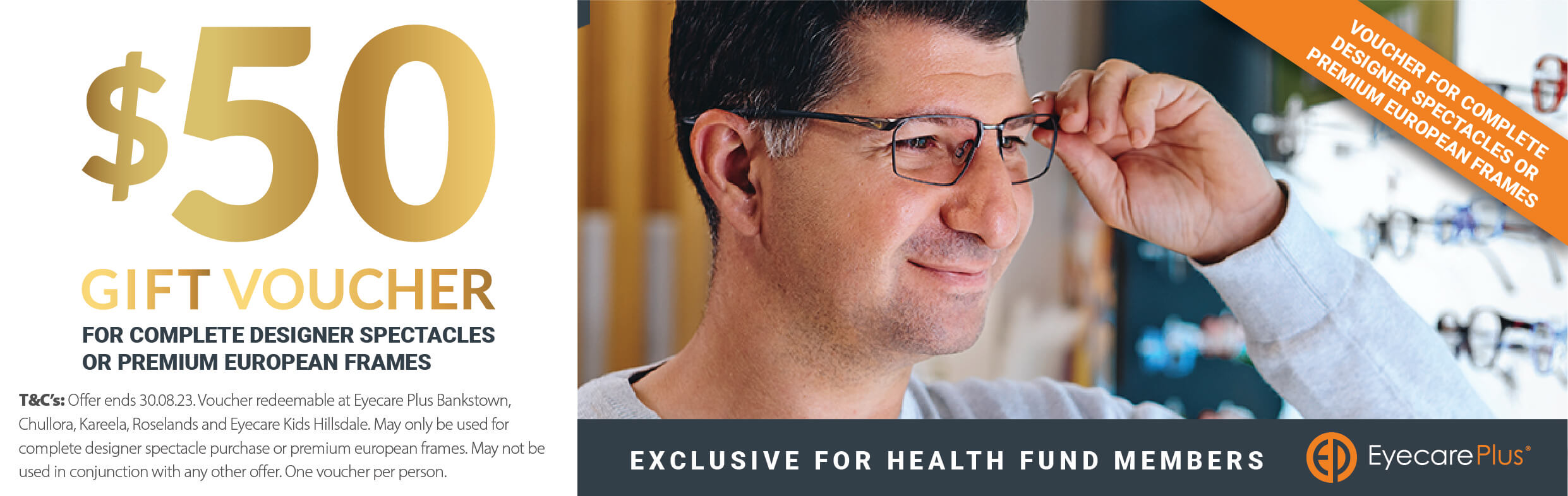 Use Your Optical Health Fund Extras before 30 June Eyecare Plus