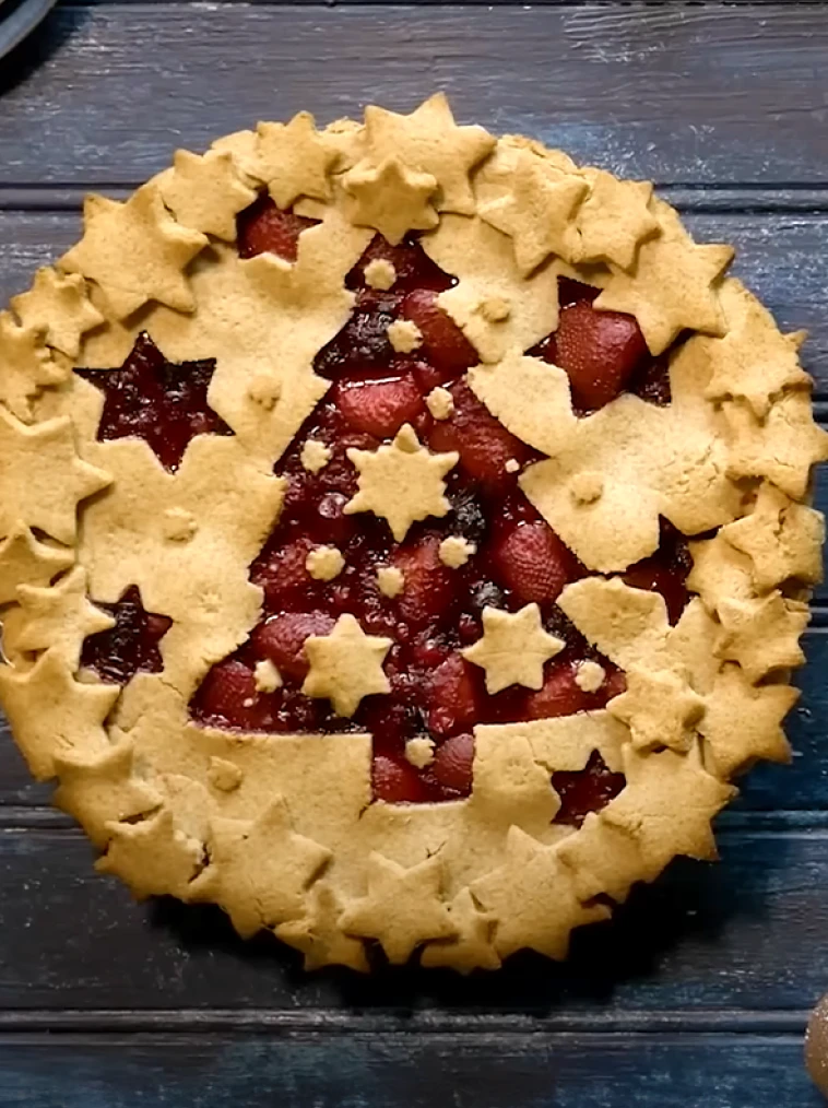 Box Tarta z owocami widok z g&oacute;ry