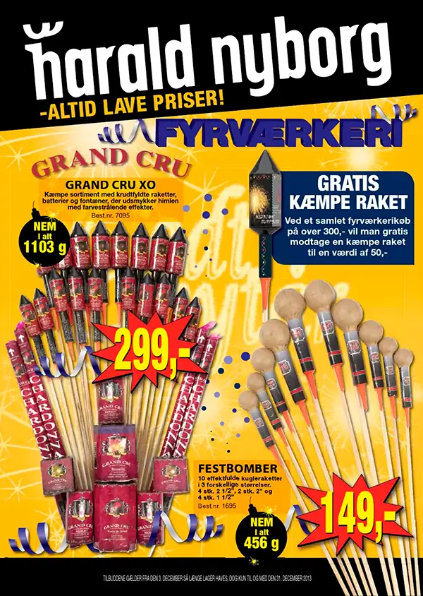 Harald Nyborg Fyrv&aelig;rkerikatalog 2013