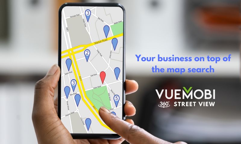 google business profile map