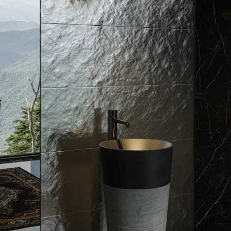 Paradyz płytki Salony Łazienek Wójcik Projekt Wnętrze jest łatwe do utrzymania w czystości dzięki wykończeniom płytek, które są odporne na wilgoć i trwałe.