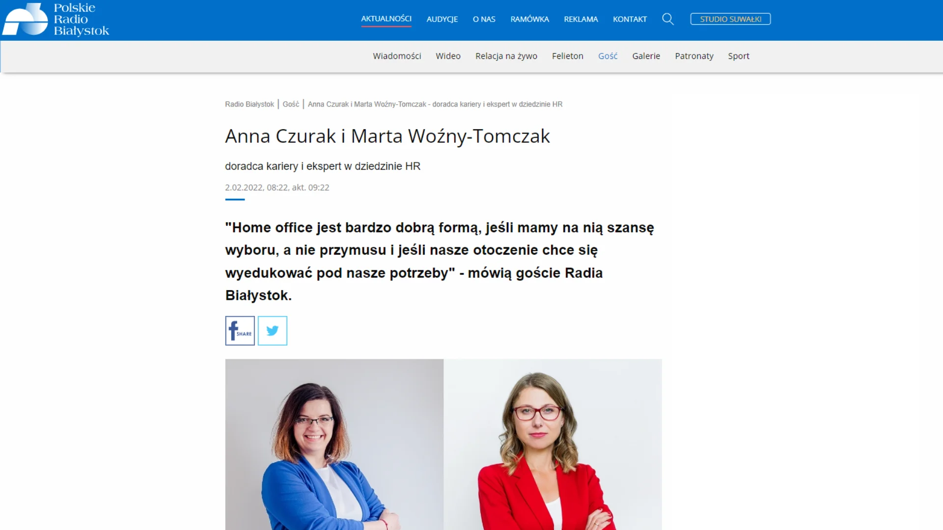 Radio Białystok - Home office