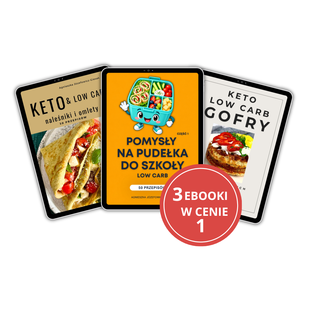Okładka ebooka Pomysły na pudełka do szkoły Low Carb