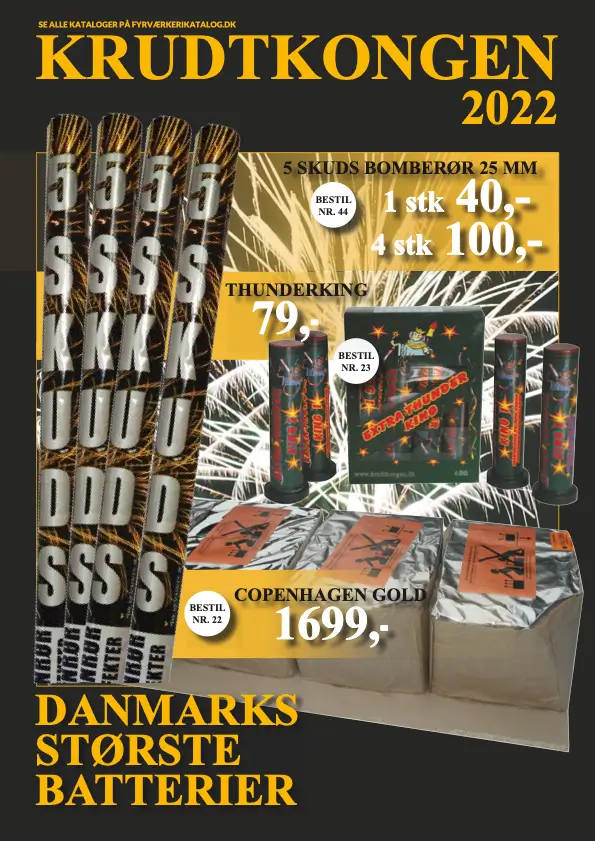krudtkongen fyrv&aelig;rkerikatalog 2022