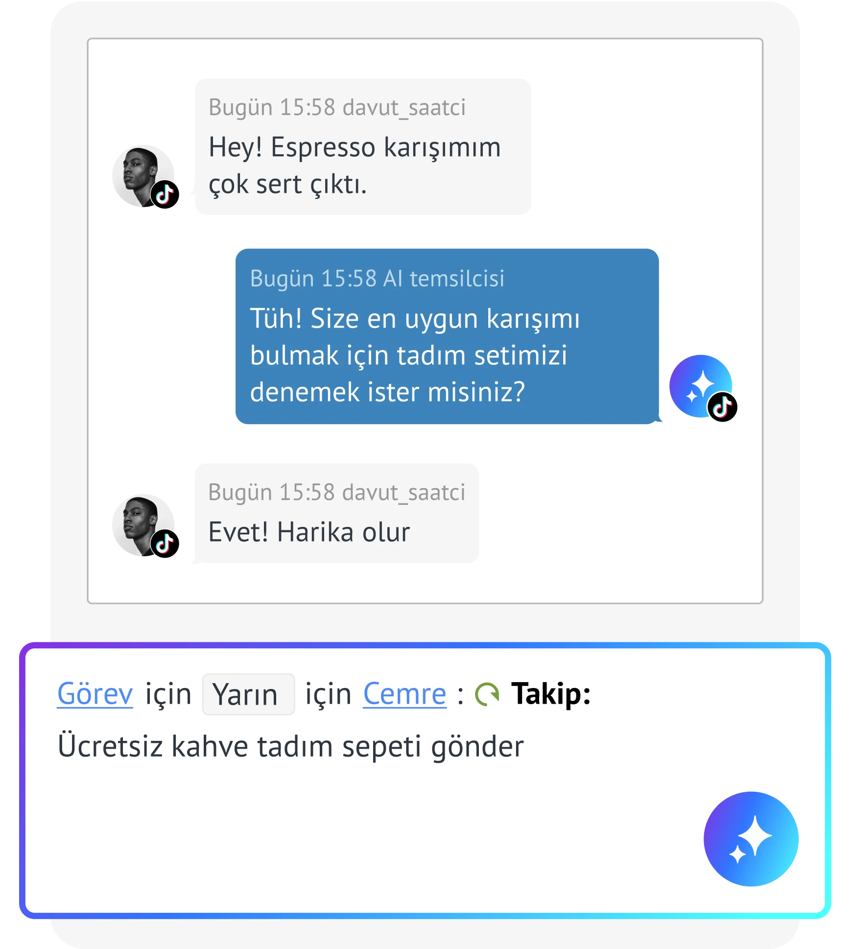 AI generating tasks