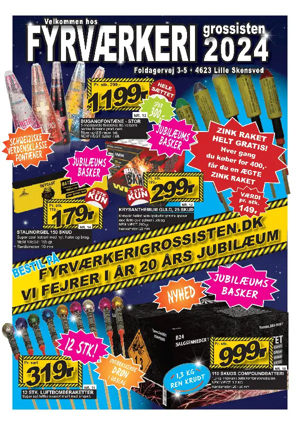 Fyrværkerigrossisten Fyrværkerikatalog 2024 2025