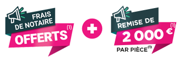 Frais de notaire offerts Frais de notaire offerts