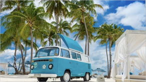 VW bug working from anywhere digital nomad life