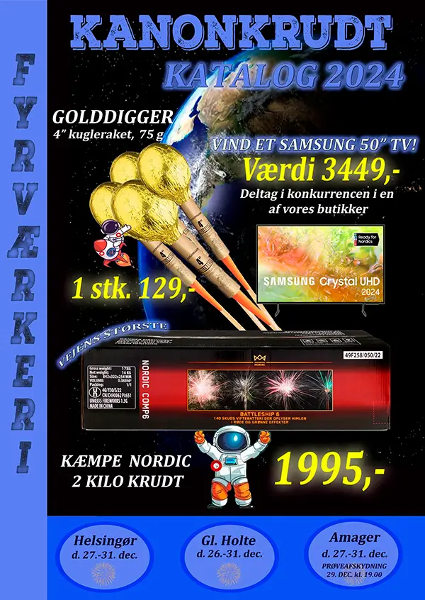 Kanonkrudt Fyrværkerikatalog 2024 2025