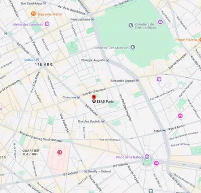Venir à l'ESAD