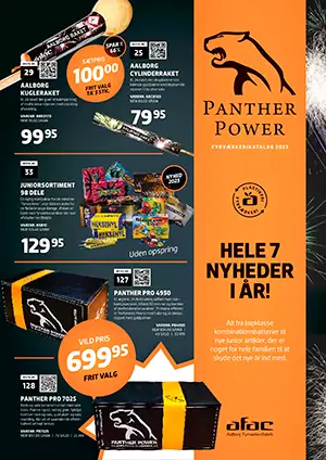 afac panther fyrv&aelig;rkerikatalog 2023