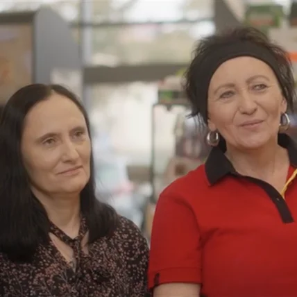 Arleta Pająk i Katarzyna Kwapich