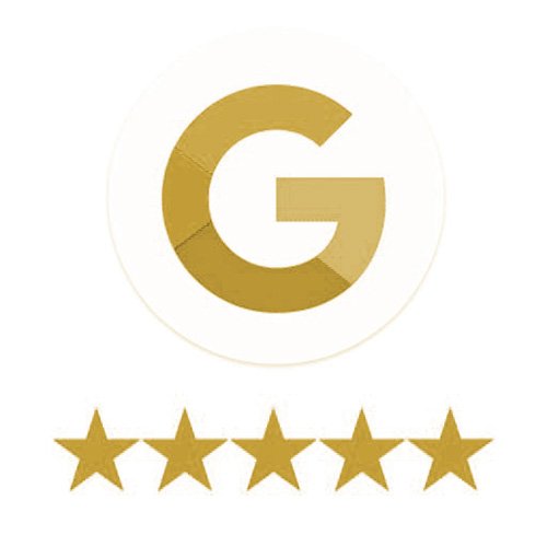 Google Rating 5.0 Badge