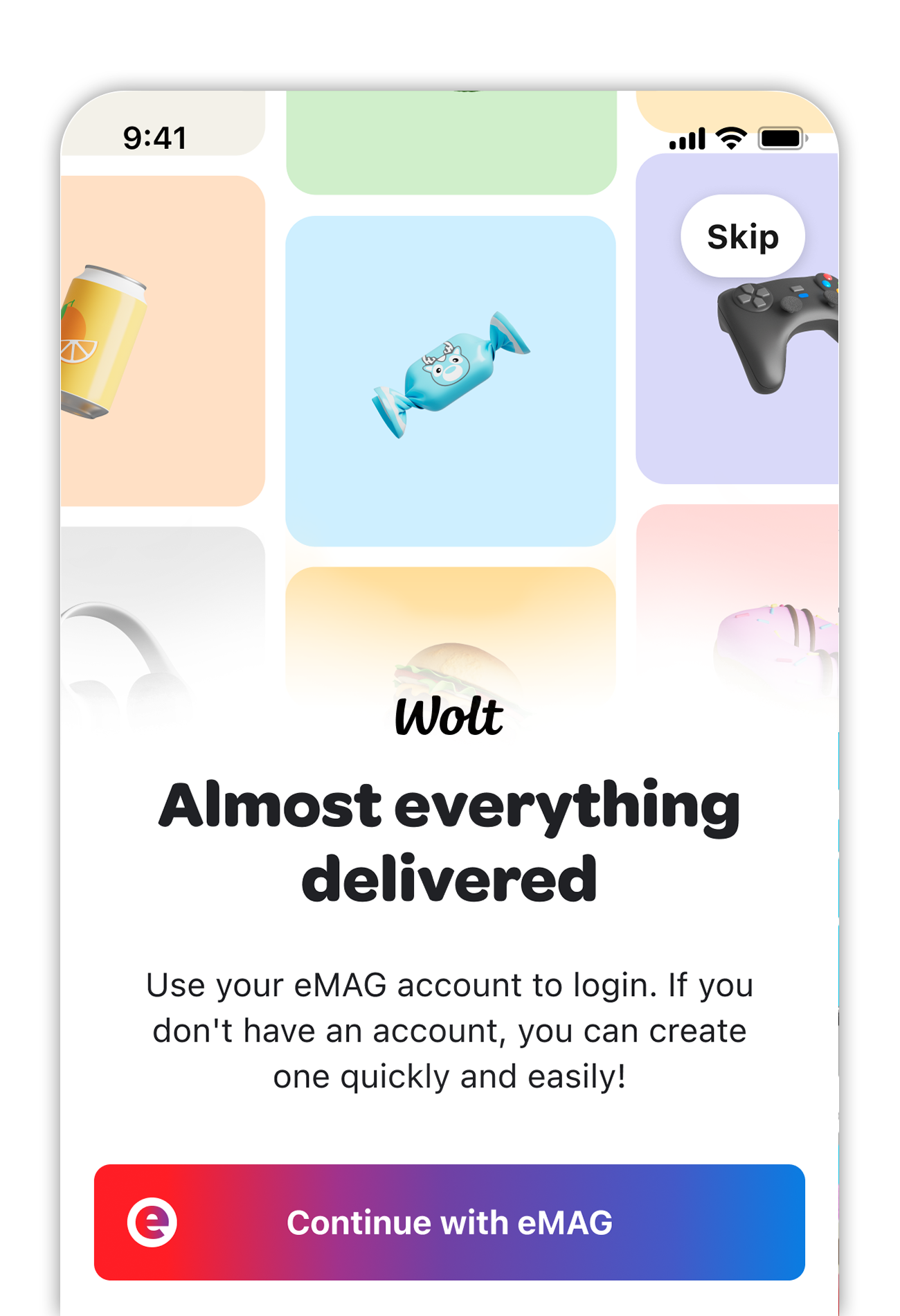 Aproape tot, livrat. Continuă cu eMAG