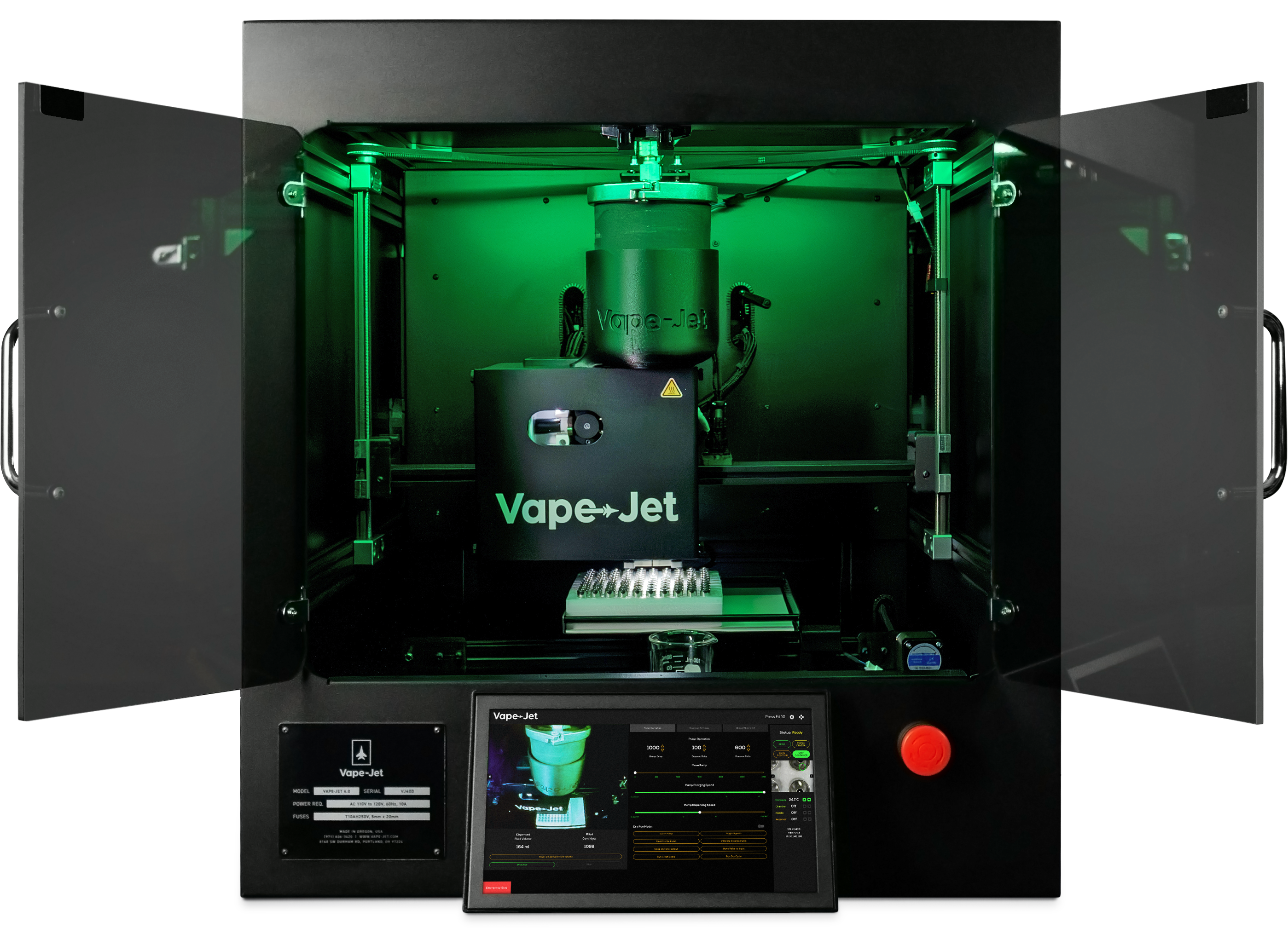 Vape-Jet 4.0 automated filling system