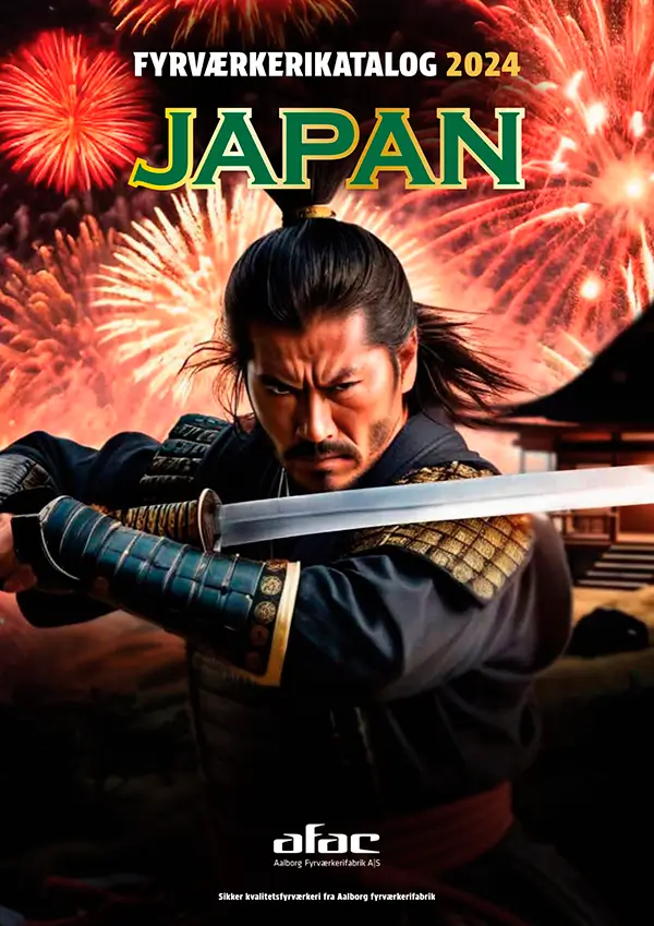 AFAC Japan fyrværkerikatalog 2024 2025