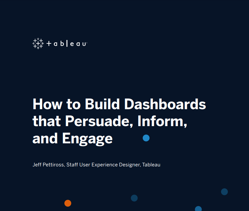 How to Build Dashboards that Persuade, Inform, and Engage