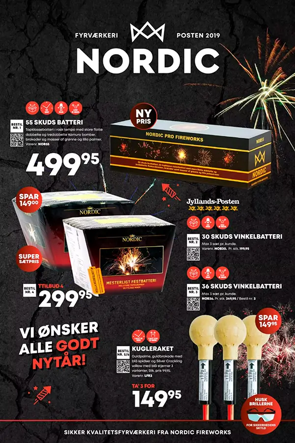 AFAC Nordic Fyrværkerikatalog 2019
