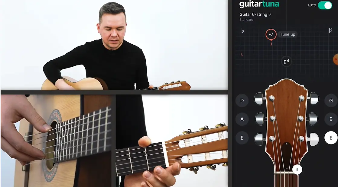 jak nastroić gitarę