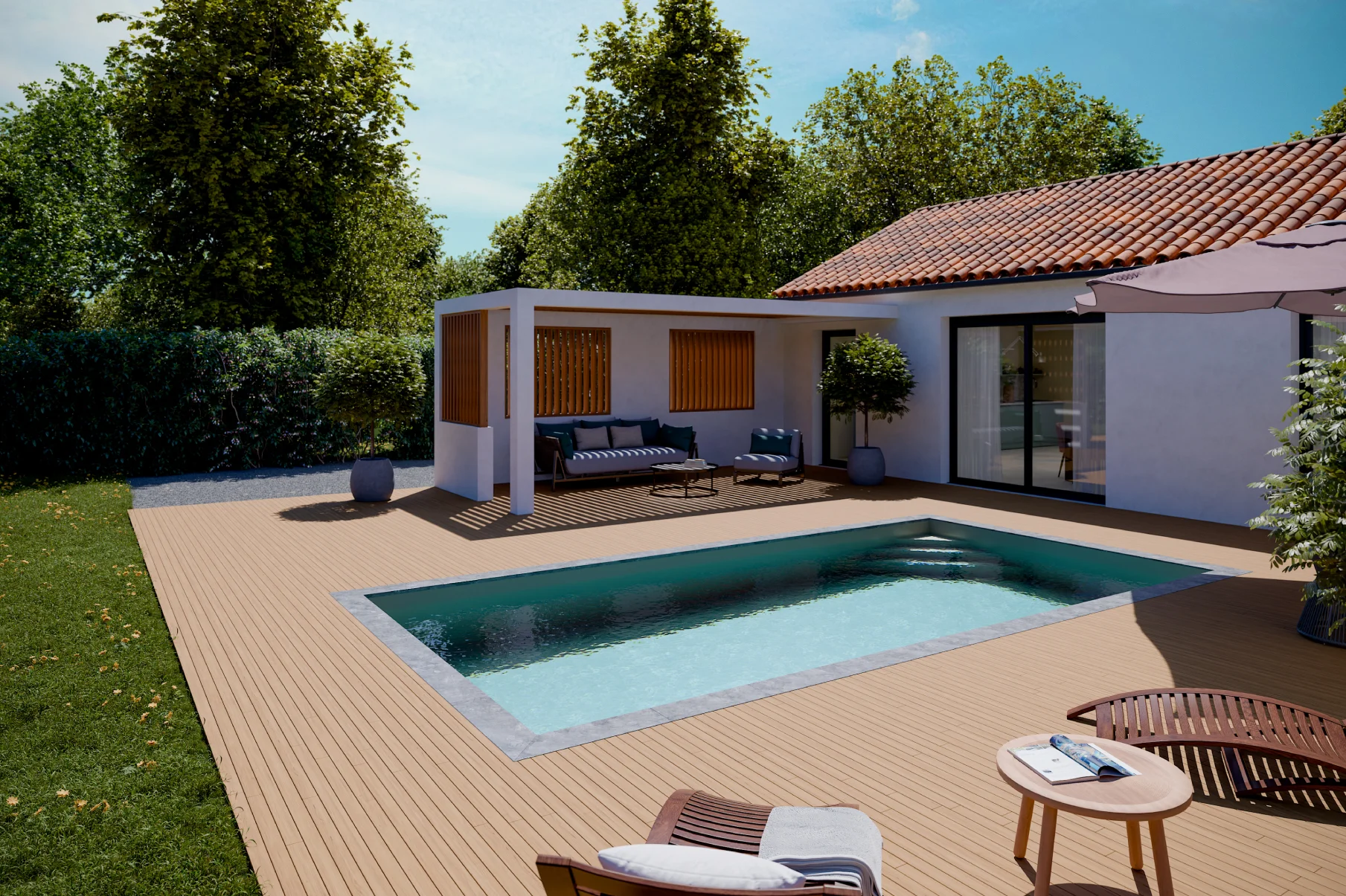 Les avantages de la piscine en kit aluminium