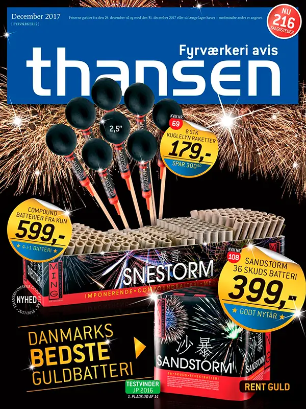 Thansen Fyrv&aelig;rkerikatalog 2017