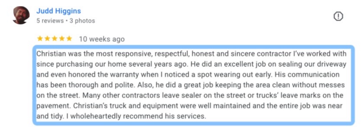 asphalt sealcoating company near Louisville, KY