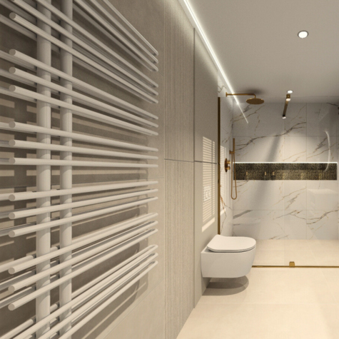 Nowoczesne projekty łazienek Kraków Wizualizacja i projektowanie lazienek Kraków