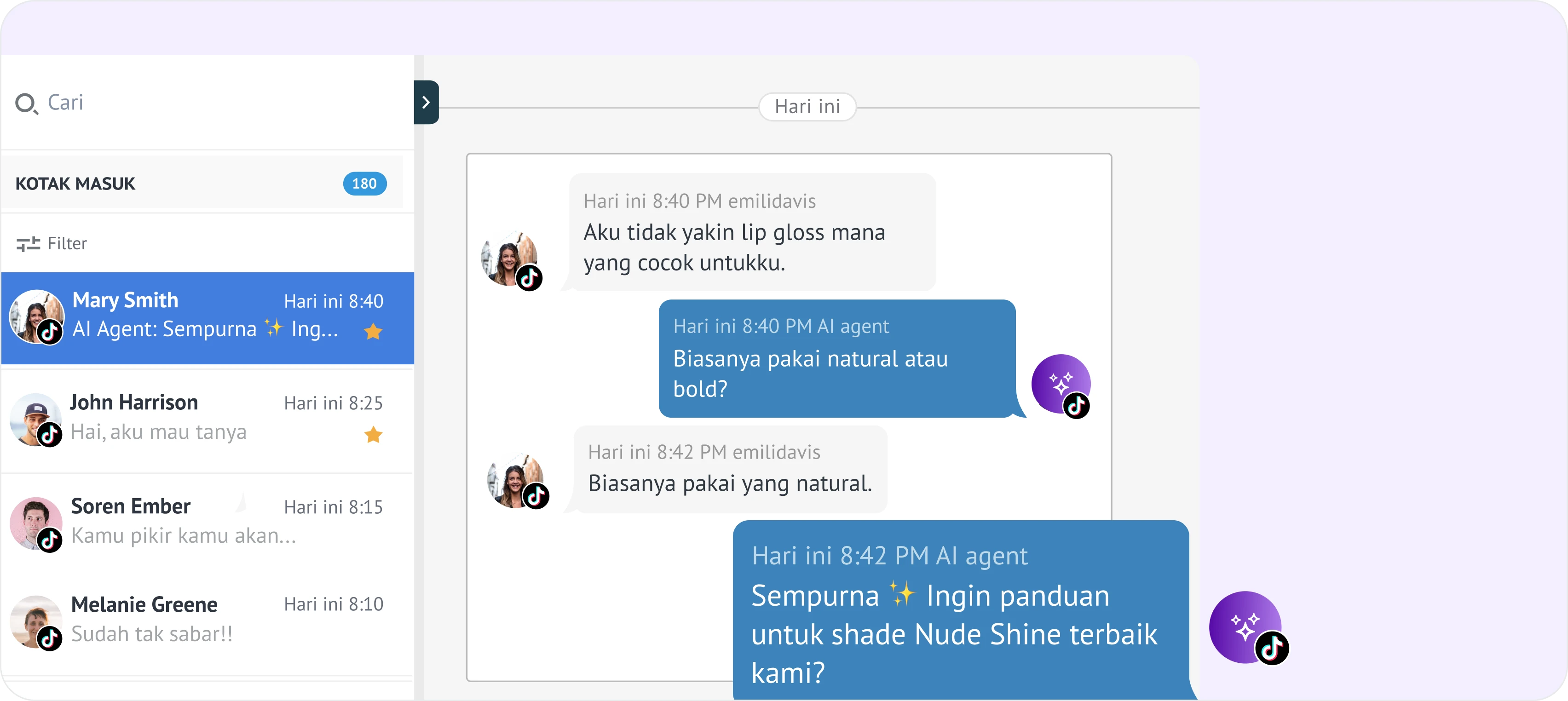 Jalin hubungan