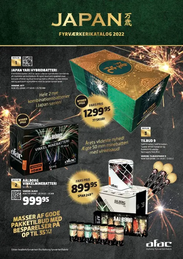 afac japan fyrv&aelig;rkerikatalog 2022