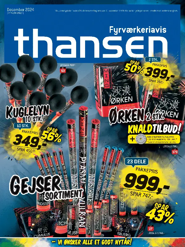 thansen fyrværkerikatalog 2024 2025