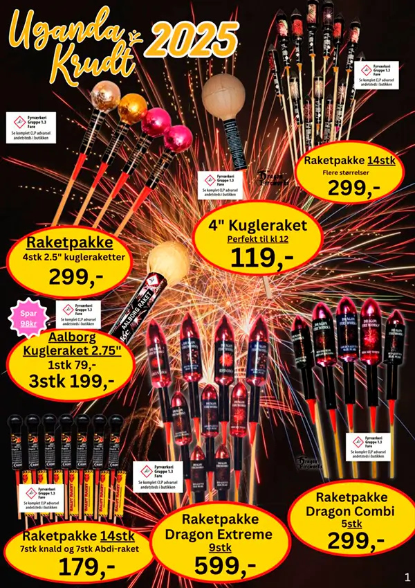 Krudt-kongen Fyrv&aelig;rkerikatalog 2025 2026