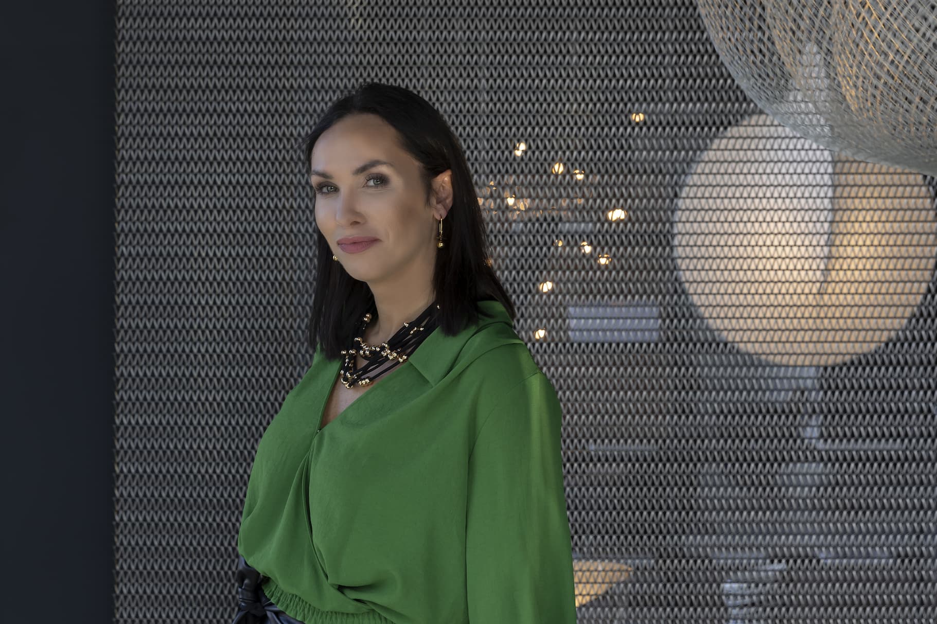 Magdalena Przybylska w biurze