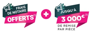 Frais de notaire offerts