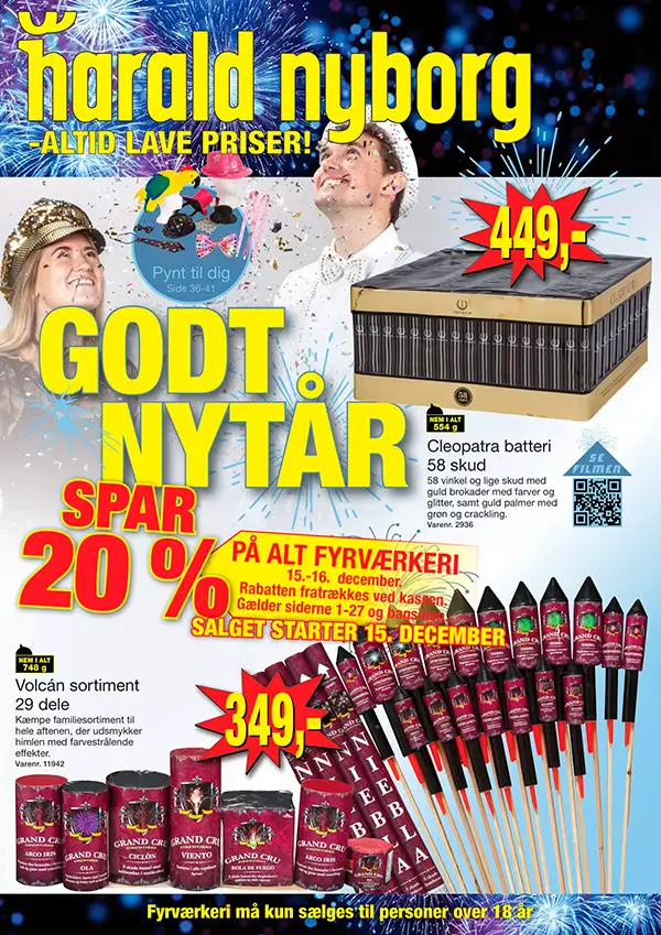 Harald Nyborg Fyrv&aelig;rkerikatalog 2019